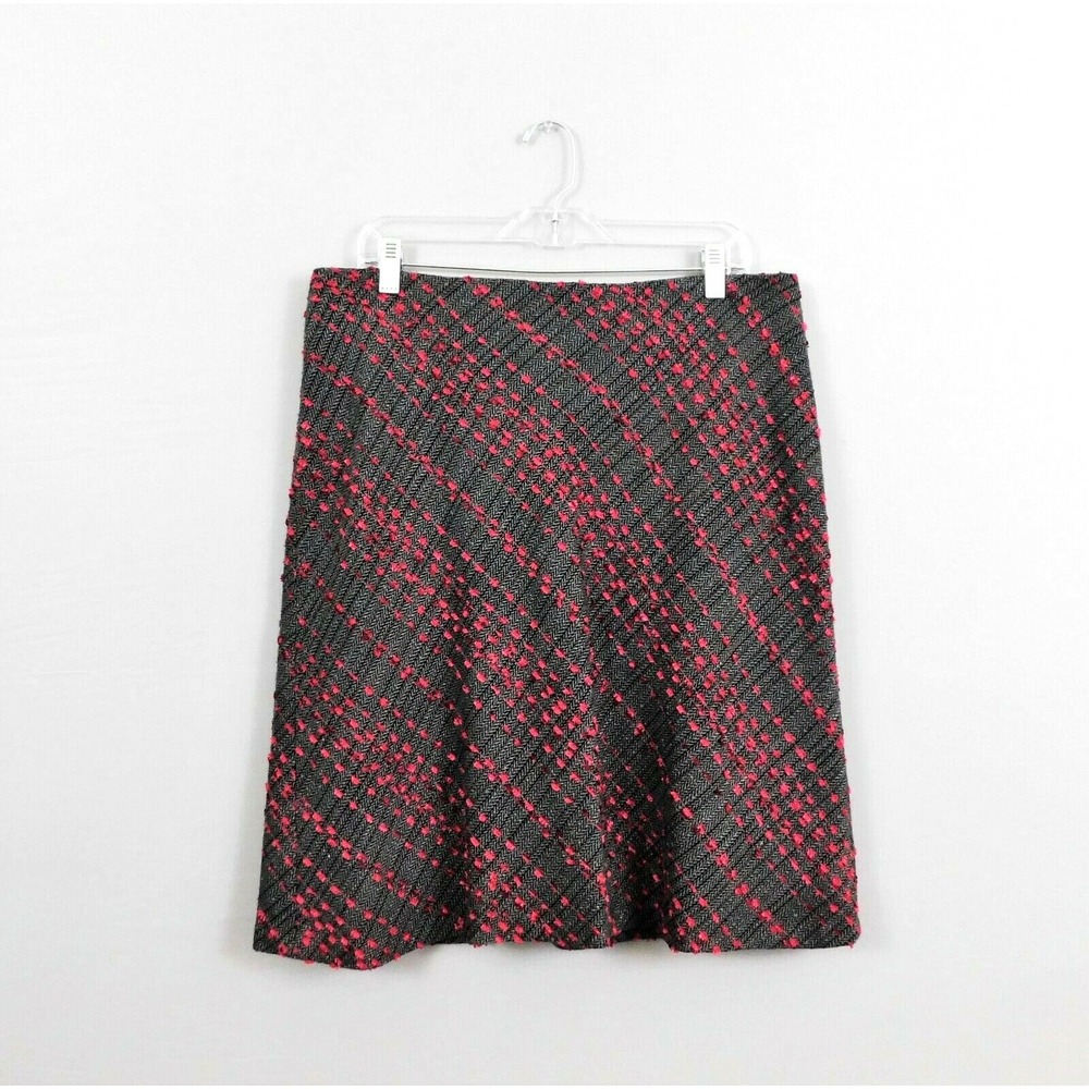 Cato Women Skirt, Size 14, Black, Gray, Pink, Acrylic, polyester